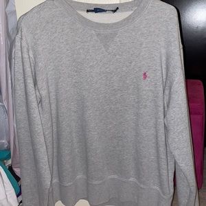 Ralph Lauren Grey Crewneck Sweatshirt